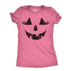 Womens Wacky Wendy Pumpkin T Shirt Funny Halloween Jack O Lantern Crazy Smile Tee For Ladies