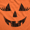 Mens Wacky Wendy Pumpkin T Shirt Funny Halloween Jack O Lantern Crazy Smile Tee For Guys