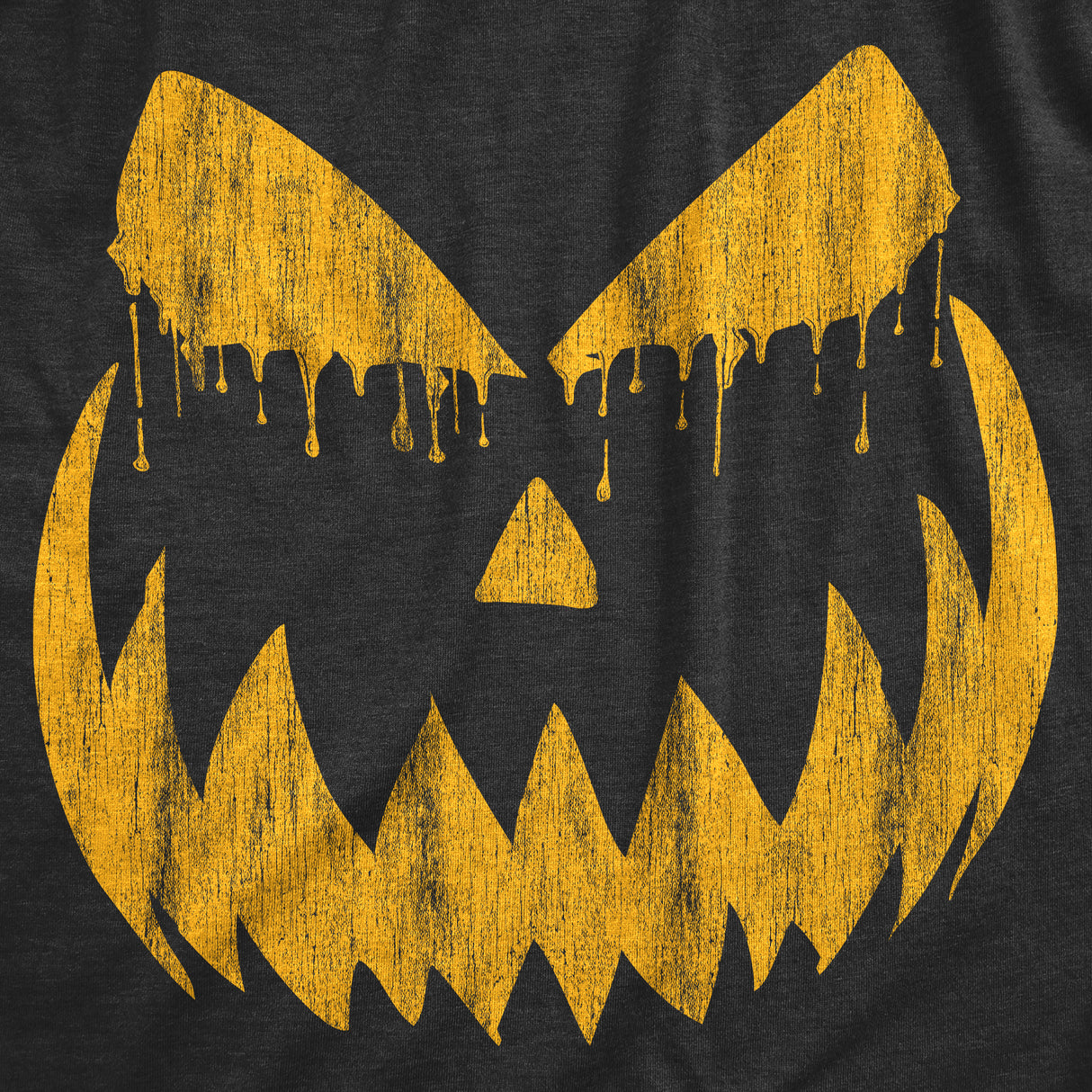 Mens Weeping Wendell Pumpkin T Shirt Funny Halloween Jack O Lantern Horrifying Smile Tee For Guys