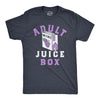 Mens Adult Juice Box T Shirt Funny Boxed Wine Lovers Joke Tee For Guys