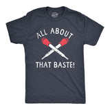 Mens All About That Baste T Shirt Funny Thanksgiving Turkey Dinner Lovers Tee for Guys