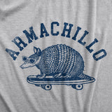 Mens Armachillo T Shirt Funny Cool Chilling Armadillo Joke Tee For Guys