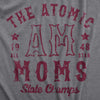 Womens Atomic Moms State Champs T Shirt Funny Mothers Day Gift Championship Tee For Ladies