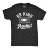 Mens Be Kind Rewind T Shirt Funny Retro VHS Tape Joke Tee For Guys