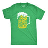 Mens T Shirts Beer Goes In Wisdon Comes Out St Patricks Day Drinking Tee For Men