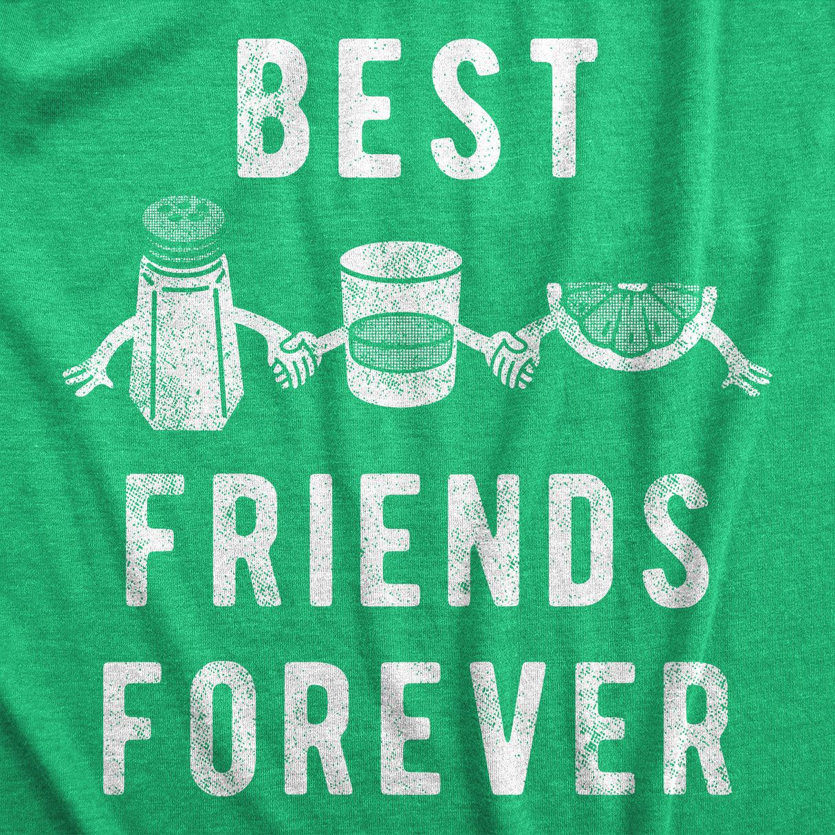 Womens Best Friends Forever T Shirt Funny Tequila Lime Salt Drinking Joke Tee for Ladies
