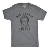 Mens Big Henrik Energy T Shirt Funny Huge Ibsen Vibes Joke Tee For Guys