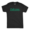 Mens Blaze T Shirt Funny 420 Weed Leaf Pot Smoking Blazing Lovers Tee For Guys