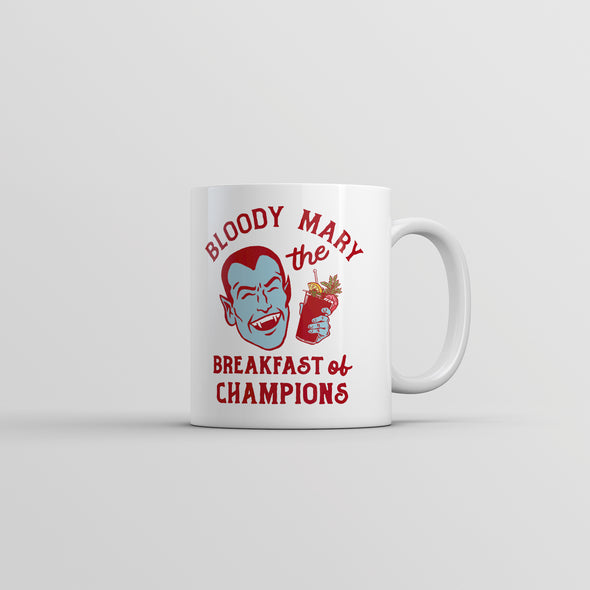 Bloody Mary The Breakfast Of Champions Mug Funny Halloween Vampire Cup-11oz