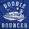 Womens Boobie Bouncer T Shirt Funny Boating Lovers Adult Joke Tee For Ladies