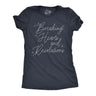 Womens Breaking Hearts And Resolutions T Shirt Funny Heart Breaker Joke Tee For Ladies