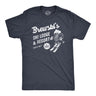 Mens Brewskis Ski Lodge and Resort T Shirt Funny Drinking Skiing Partying Tee for Guys