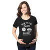 Maternity Bun In The Oven Bakery T Shirt Funny Cute Pregnant Pastry Baking Tee For Ladies