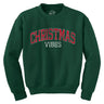 Christmas Vibes Crewneck Sweatshirt Funny Xmas Holiday Season Lovers Longsleeve Sweatshirt