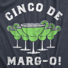 Mens Cinco De Margo T Shirt Funny Margarita Drinking Cinco De Mayo Party Tee For Guys