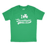 Youth T Shirts I Clover Shenanigans Funny St Patricks Day Tee For Kids