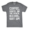 Coffee, You're On The Bench Men's Tshirt