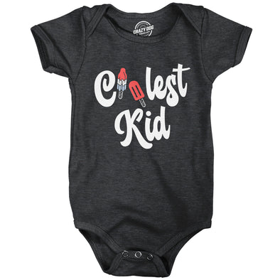 Coolest Kid Baby Bodysuit Funny Cute Ice Cold Popsicle Sweet Treat Jumper For Infants