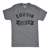 Mens Funny T Shirts Cousin Squad Family Reunion Novelty Tee For Men