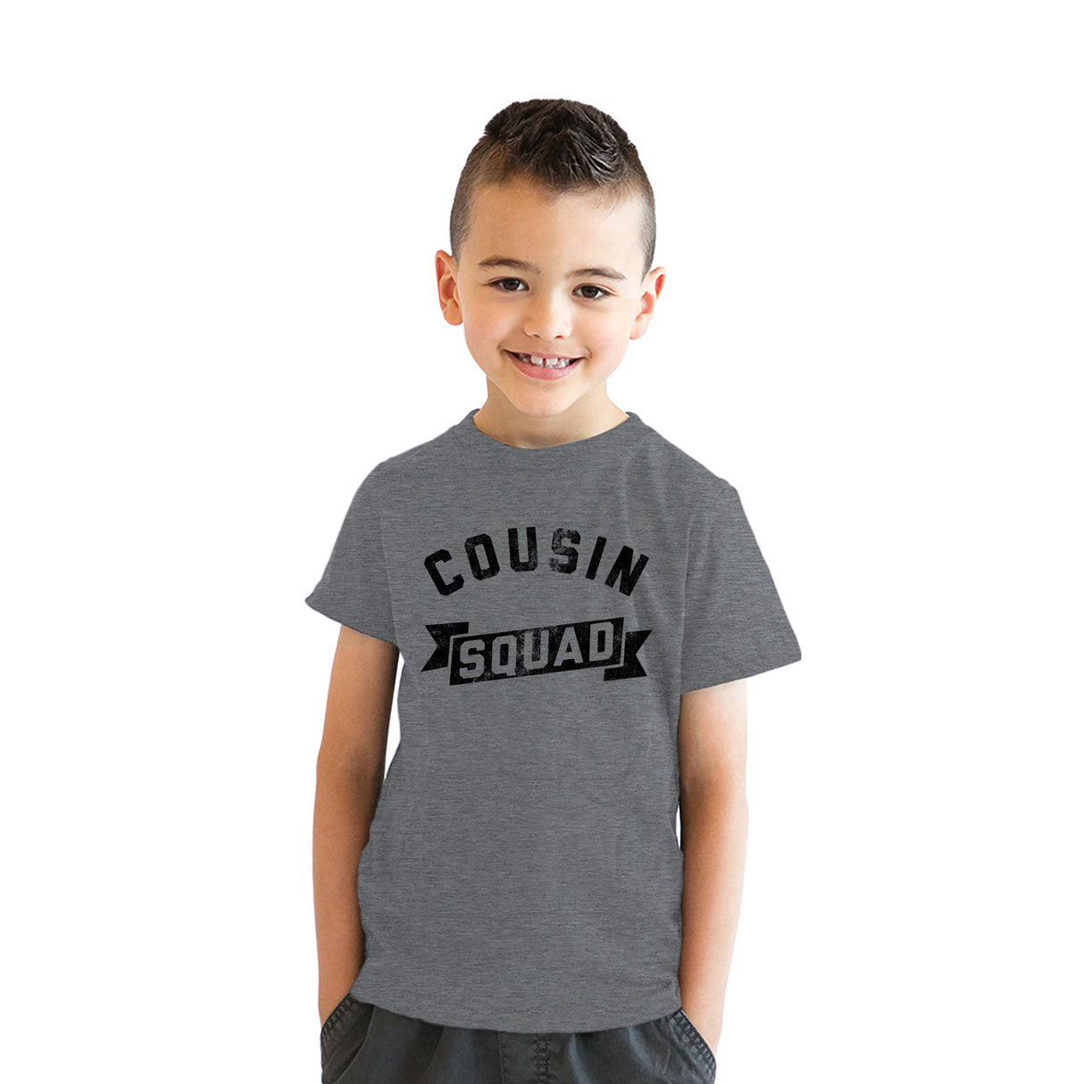 Cousin Squad Youth T Shirt Funny Family Reunion Tee For Kids