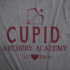 Mens Big Cupid Energy T Shirt Funny Cute Valentines Day Vibes Angel Wings Tee For Guys