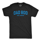Mens Dad Bod 100 Percent Authentic T Shirt Funny Fathers Day Gift Out Of Shape Joke Tee for Guys