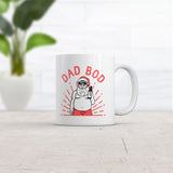 Dad Bod Santa Mug Funny xmas Drinking Santa Claus Novelty Cup-11oz