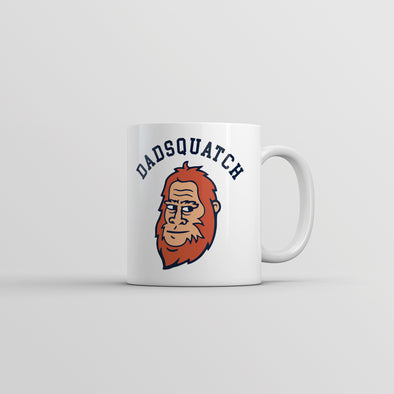 Dadsquatch Mug Funny Fathers Day Gift Sasquatch Hairy Bigfoot Novelty Cup-11oz