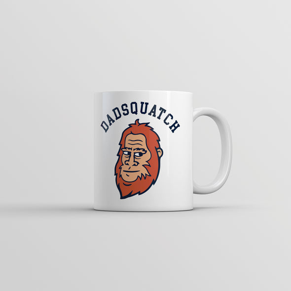 Dadsquatch Mug Funny Fathers Day Gift Sasquatch Hairy Bigfoot Novelty Cup-11oz