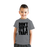 Youth Dont Grow Up Its A Trap T Shirt Funny Young Childhood Joke Tee For Kids