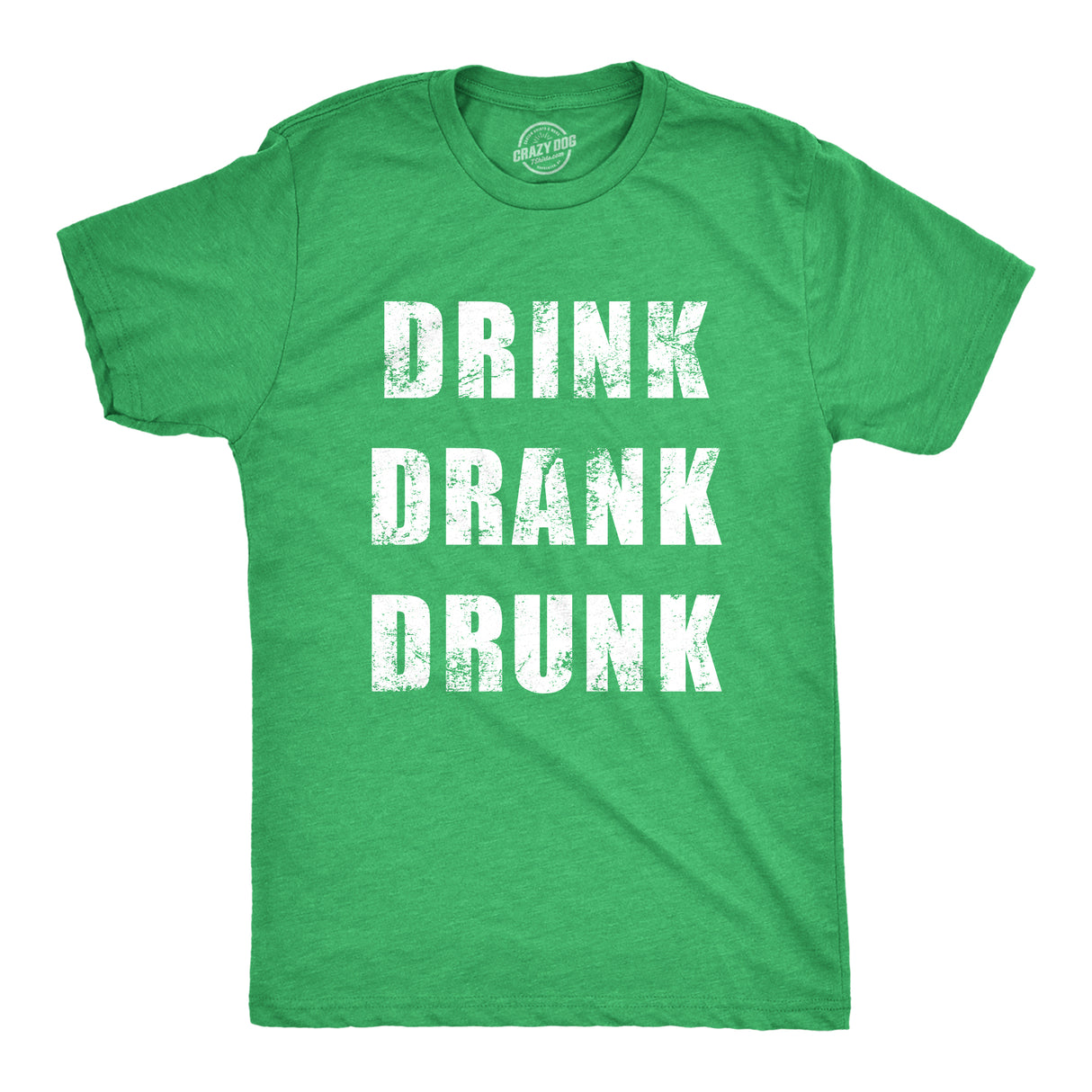 Mens Drink Drank Drunk Funny St Patricks Day T Shirts Drinking Tee For Guys