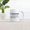 Engineer Definition Mug Funny Science Joke Novelty Cup-11oz