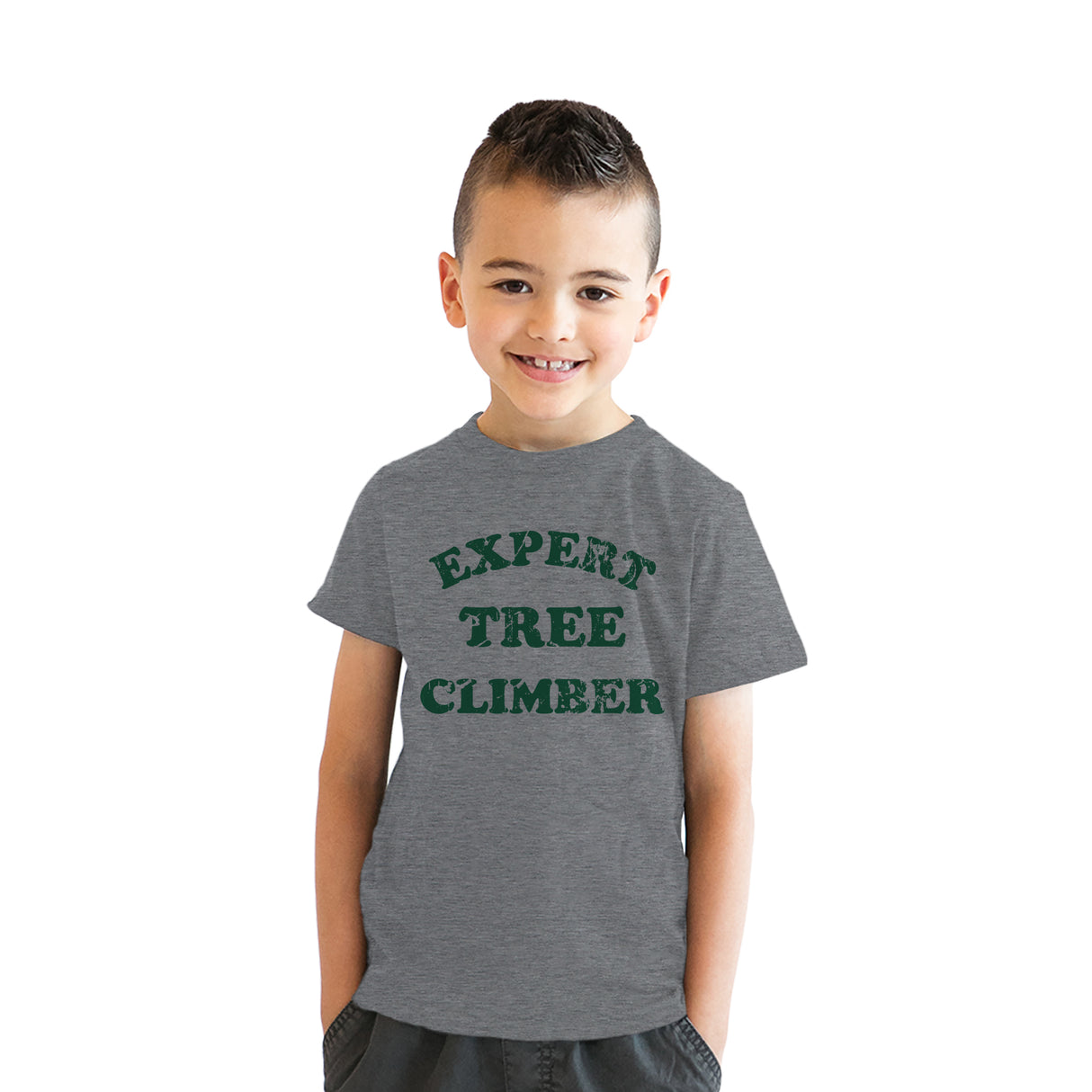 Youth Expert Tree Climber T Shirt Funny Adventurous Exploring Tee For Kids