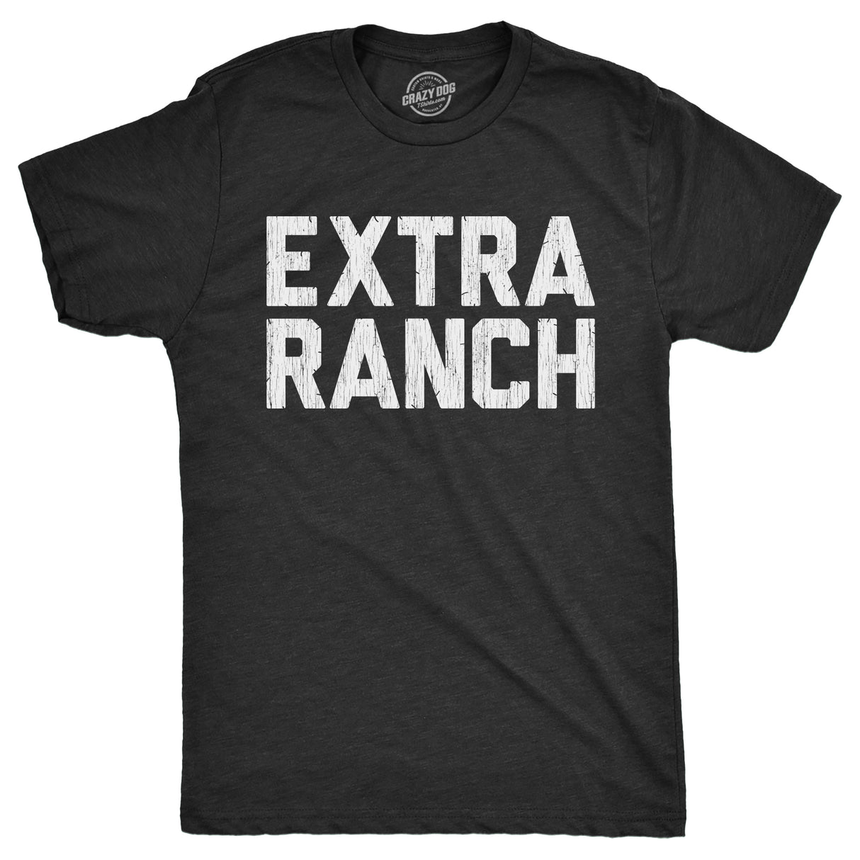 Mens Extra Ranch T Shirt Funny Dipping Sauce Buffalo Wings Dressing Lovers Tee For Guys