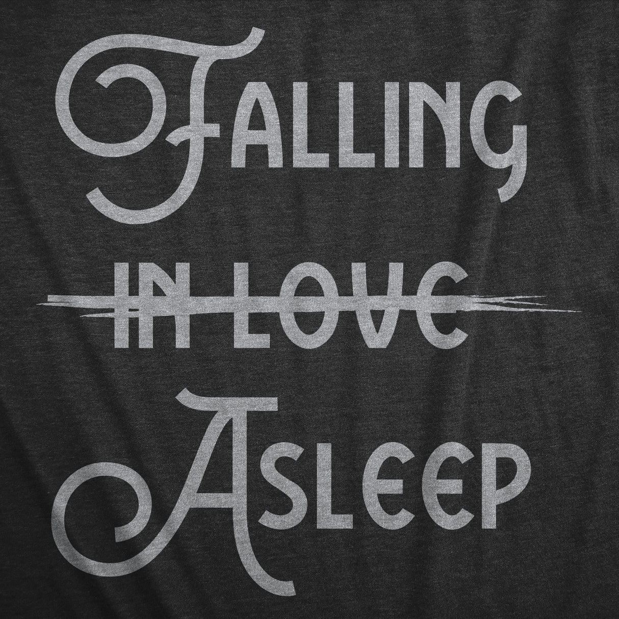 Mens Falling Asleep T Shirt Funny Napping Sleepy Lazy Joke Tee For Guys