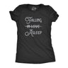 Womens Falling Asleep T Shirt Funny Napping Sleepy Lazy Joke Tee For Ladies