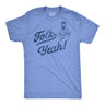 Mens Folk Yeah T Shirt Funny Bluegrass Musician Fuck Joke Tee For Guys