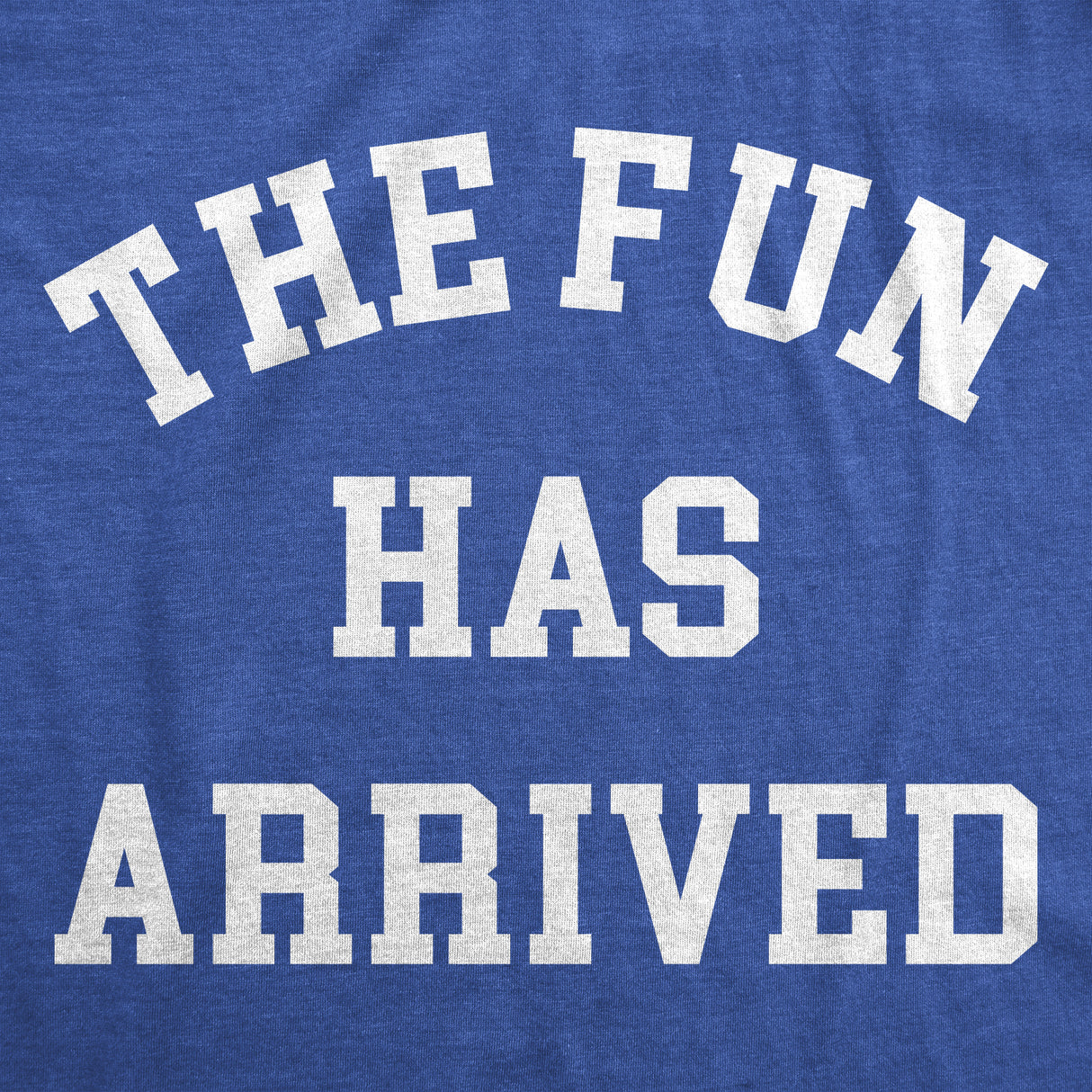 Mens The Fun Has Arrived T Shirt Funny Party Good Time Lovers Tee for Guys
