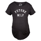 Future Milf Maternity T Shirt Funny Hot Sexy Mom Joke Pregnancy Tee For Ladies