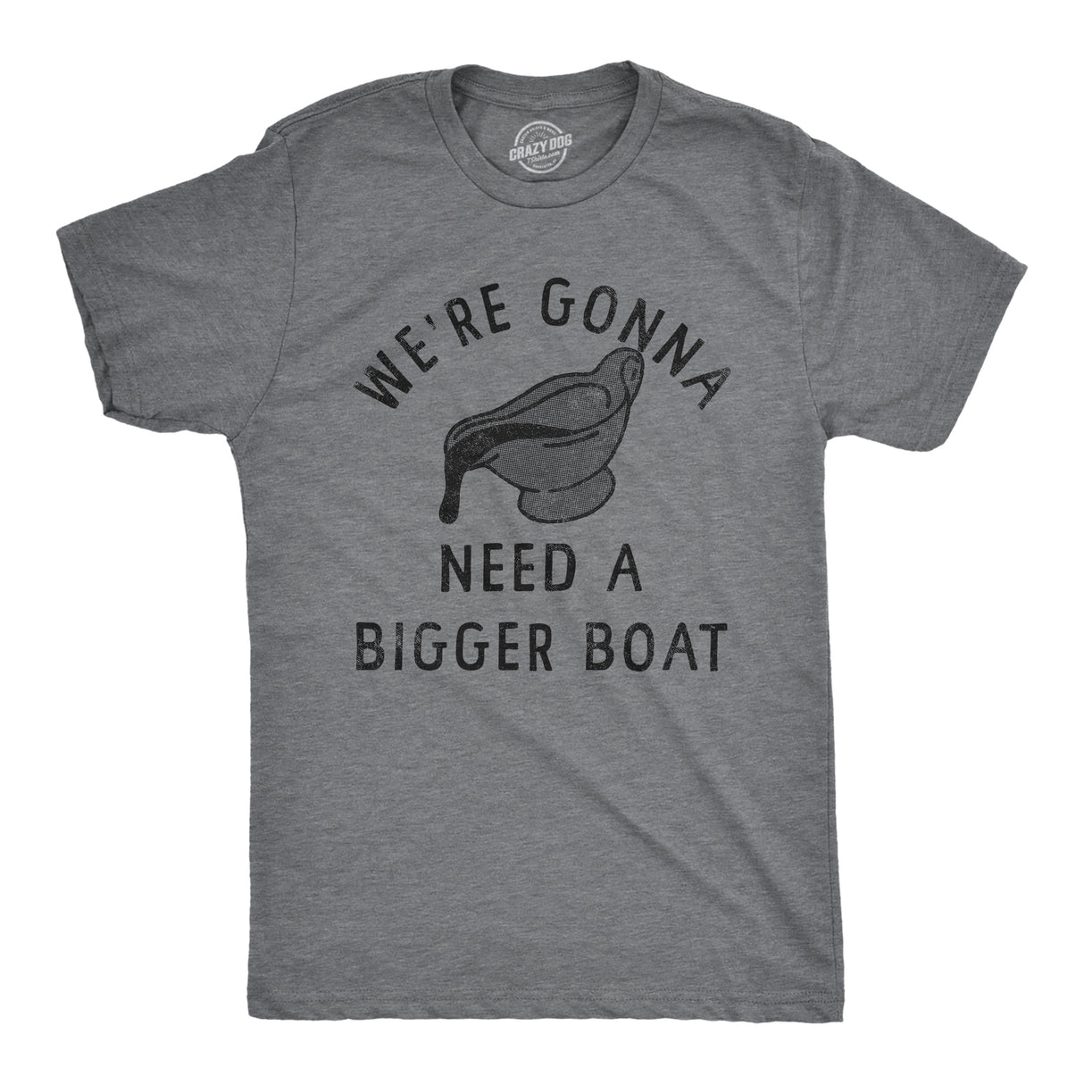 Mens Were Gonna Need A Bigger Boat T Shirt Funny Thanksgiving Dinner Gravy Joke Tee for Guys