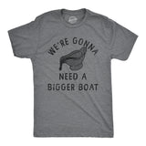 Mens Were Gonna Need A Bigger Boat T Shirt Funny Thanksgiving Dinner Gravy Joke Tee for Guys