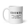 Grumpa Like Regular Grandpa Only Grumpier Mug Funny Grouchy Granddad Joke Cup-11oz