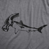 Mens Hammer Head Shark T Shirt Funny Shark Week Tool Joke Tee For Guys
