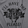 Ill Have The Breast Please Baby Bodysuit Funny Breast Feeding Turkey Dinner Joke Jumper For Infants