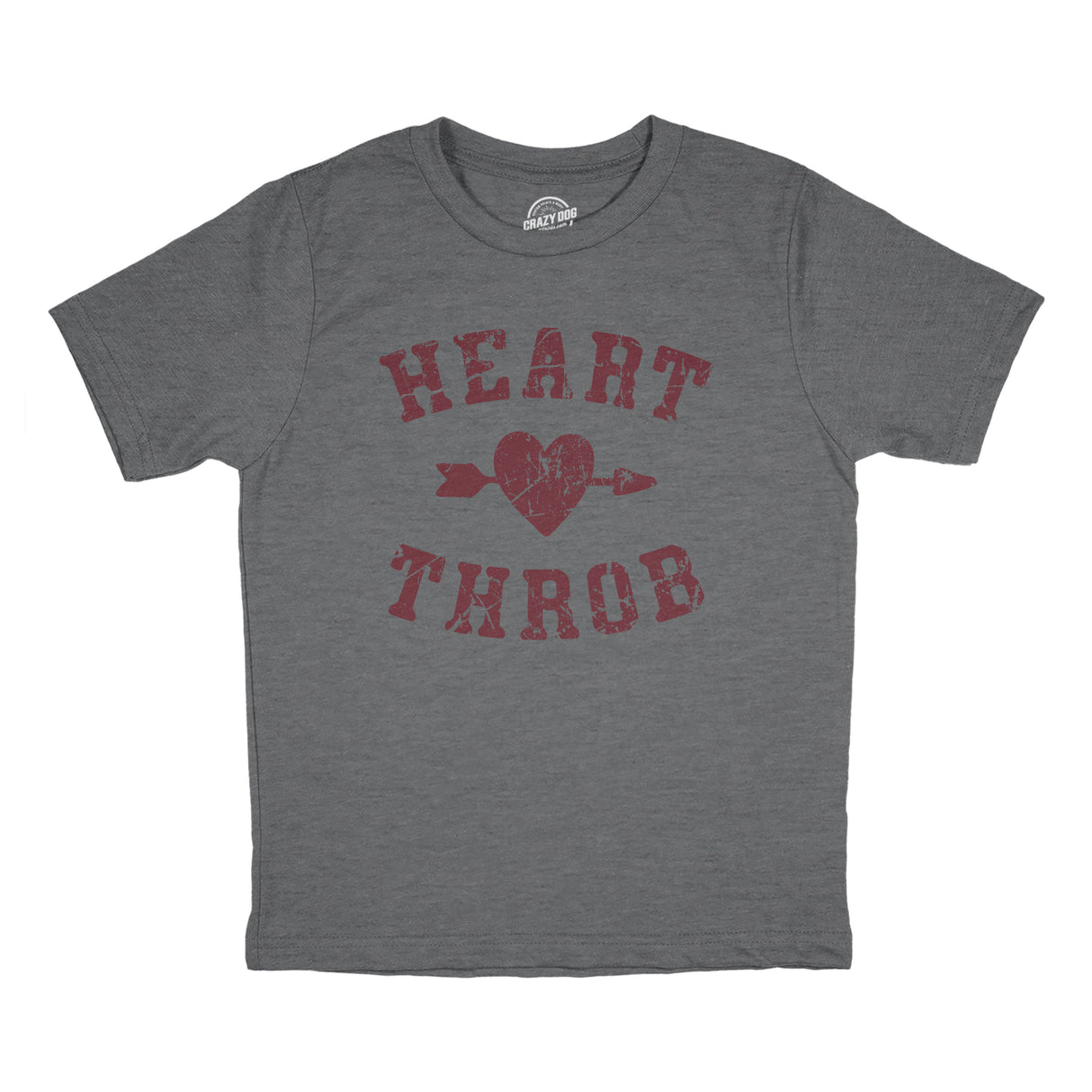 Youth Heart Throb T Shirt Cute Valentines Day T Shirts for Kids