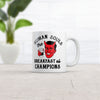 Human Souls The Breakfast Of Champions Mug Funny Halloween Satan Devil Cup-11oz