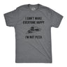 Mens I Cant Make Everyone Happy Im Not Pizza T Shirt Funny Cheese Pepperoni Lovers Tee for Guys
