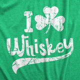 Mens Funny T Shirts I Clover Whiskey St Patricks Day Drinking Tee For Guys