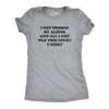 Womens I Got Probed By Aliens And All I Got Was This Lousy T Shirt Funny Extraterrestrial Abduction Joke Tee For Ladies