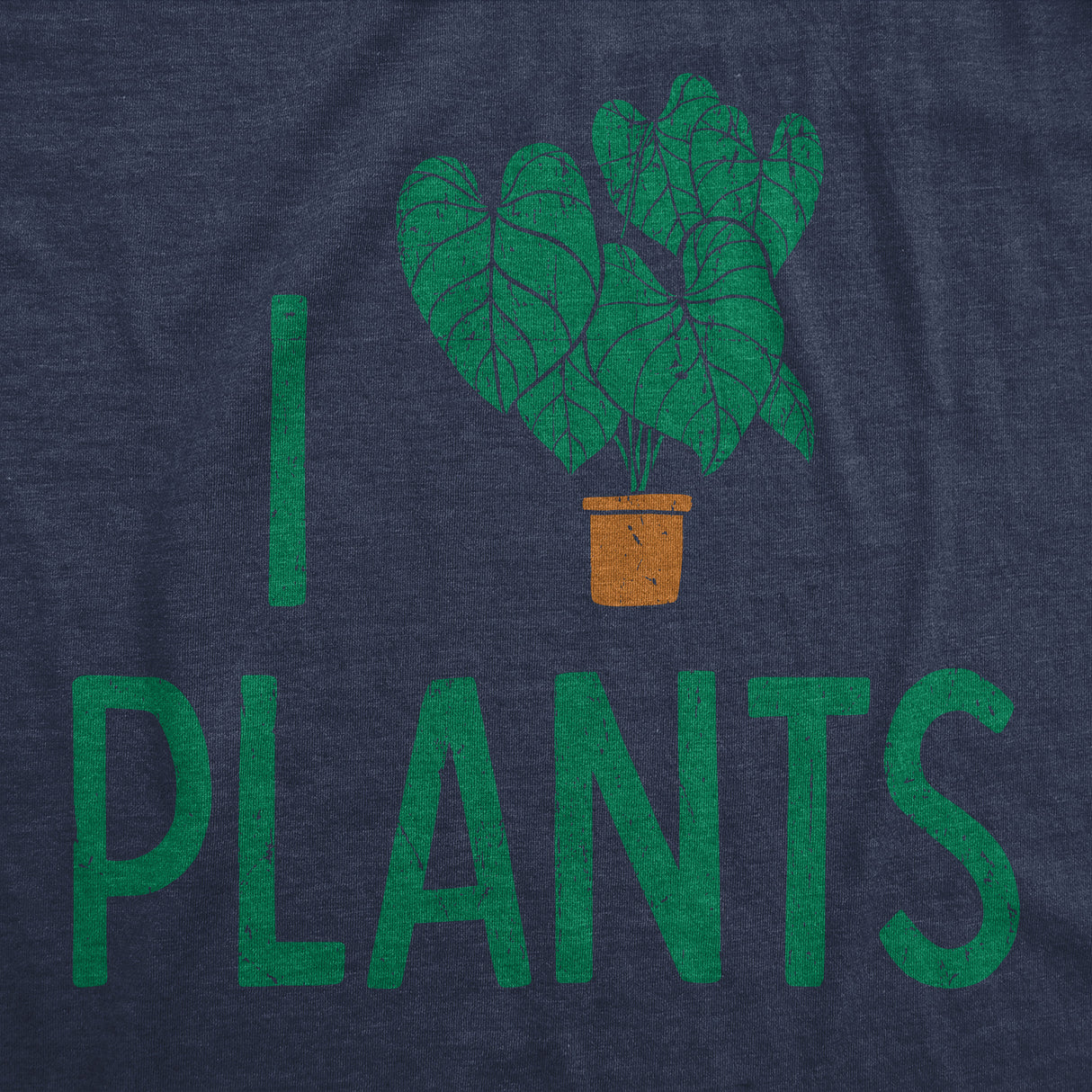Mens I Heart Plants T Shirt Funny Cute Botany Horticulture Tee For Guys
